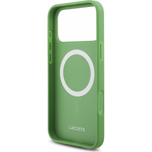 Lacoste PVC Iconic Petit Pique Metal Logo MagSafe kryt iPhone 18 Pro Max zelený - Pouzdra - Obrázek 11e711d6e6f845b4a3276decfce40a78