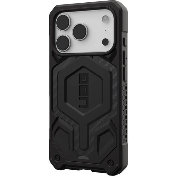 UAG Monarch Pro MagSafe Carbon Fiber kryt iPhone 17 Pro černý - Pouzdra - Obrázek 12154c6b9ef24facbf537915bf16e886