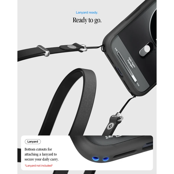 Spigen Ultra Hybrid MagSafe kryt iPhone 18 Pro Max/17 Pro Max classic black - Pouzdra - Obrázek 121695db71cf4920839a5248179b7dd4