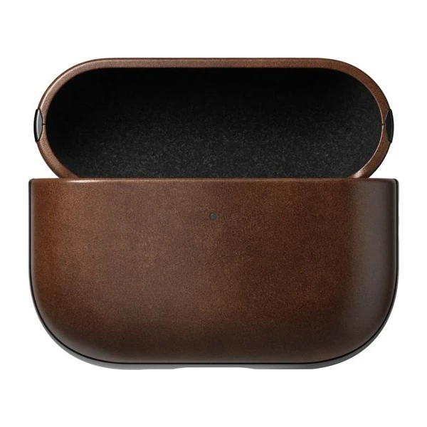 Nomad Modern Leather pouzdro Apple Airpods Pro 3 hnědé - Pouzdra - Obrázek 1218658f9ee84be190b75130ad0cd991