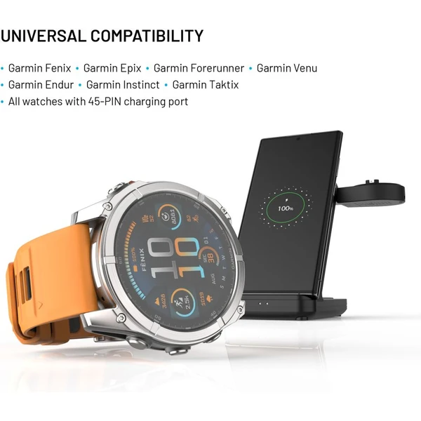 FIXED Powerstation stojánek pro Garmin s nabíjením až pro 3 zařízení, černý - Nabíječky - Obrázek 125c07f26f454570a9ae92d0c1c64fba