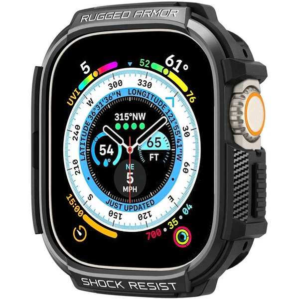 Spigen Rugged Armor kryt Apple Watch Ultra 3/2/1 (49mm) černý - Pouzdra - Obrázek 12716426494b4f0ba87ca08d44bb6025