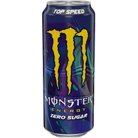 Energetický nápoj Monster - Top Speed Zero Sugar 500 ml - Nápoje