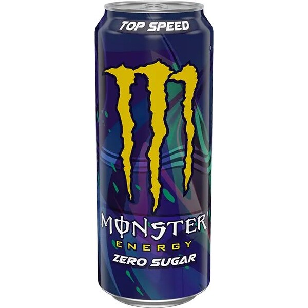 Energetický nápoj Monster - Top Speed Zero Sugar Vícebarevná