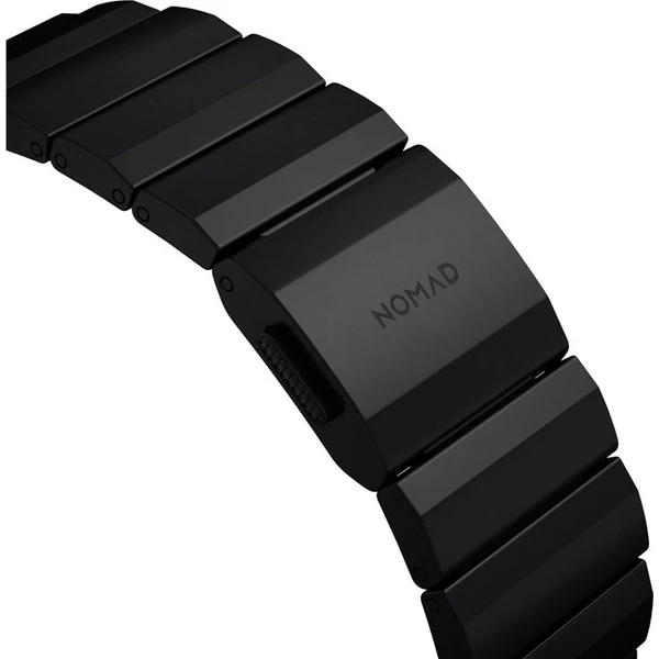 Nomad Titanium Band řemínek Apple Watch 49/46/45/44/42 mm černý - Řemínky - Obrázek 128a537e998f49baa9eadc478499ad84