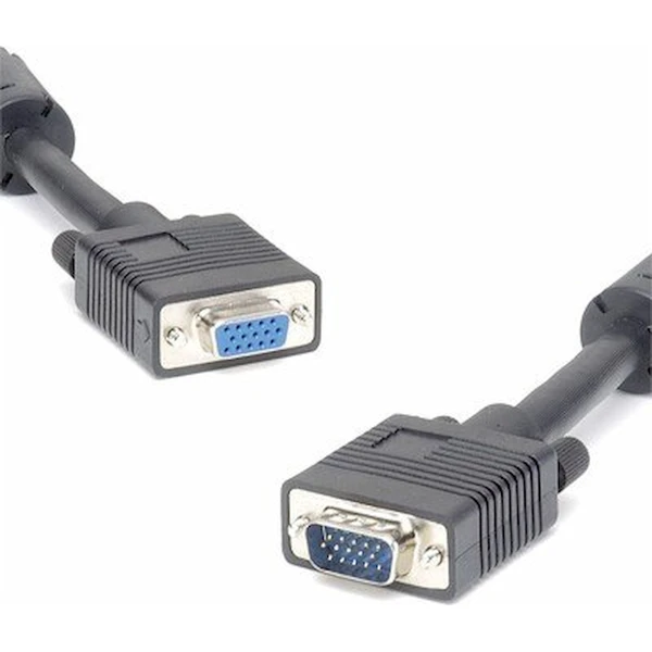PremiumCord VGA/VGA prodlužovací kabel 5m černý - Kabely a redukce - Obrázek 12AS000K01