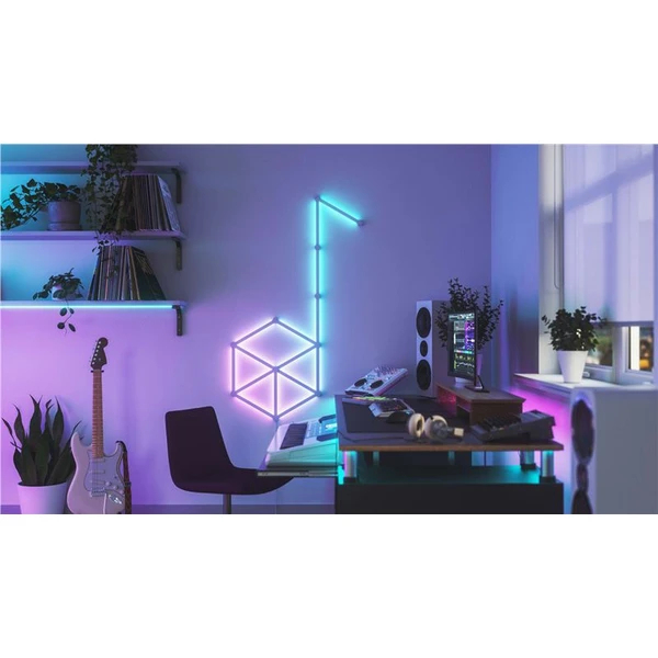Nanoleaf Lines Starter Kit 15 kusů - Chytrá osvětlení - Obrázek 12E3000K01