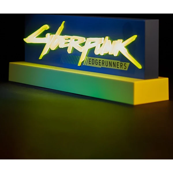 Cyberpunk Edgerunner LED-Light Logo 22 cm - Lampičky - Obrázek 12EE000J01