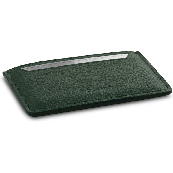 Woolnut kožené pouzdro na karty tmavě zelené - Peněženky - Obrázek 12L6000K01