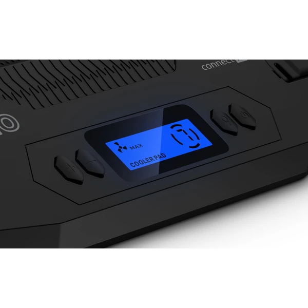 CONNECT IT NEO RGB chladicí podložka pod notebook černá - Chladící podložky - Obrázek 12N0000J01