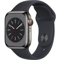Apple Watch Series 8 Cellular 41mm ocel - Chytré hodinky