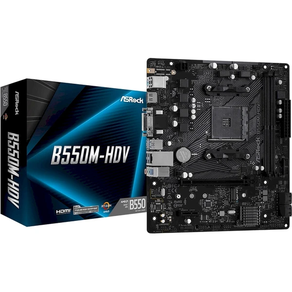 ASRock B550M-HDV - Základní desky - Obrázek 12Y9000K01