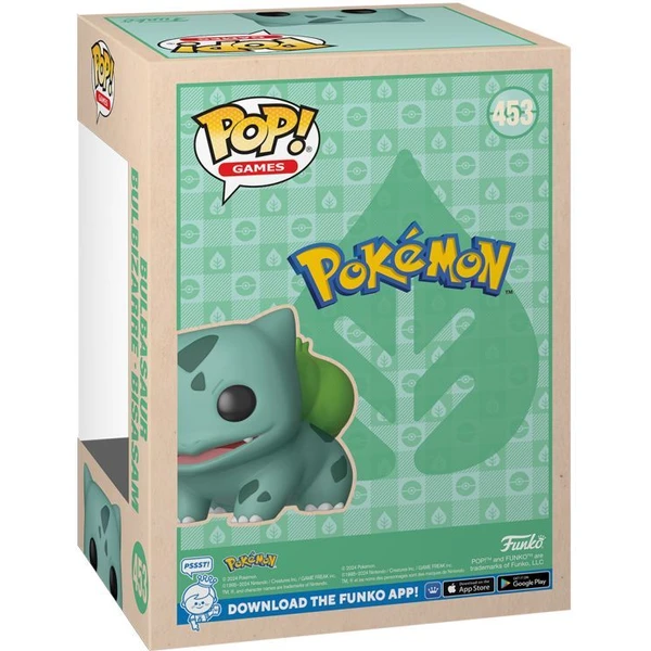 Funko POP! #453 Games: Pokémon - Bulbasaur (Pastel) (Special) - Funko POP! - Obrázek 12YB000K01