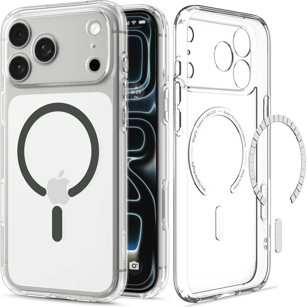 Spigen Ultra Hybrid MagSafe kryt iPhone 18 Pro/17 Pro clear graphite - Pouzdra - Obrázek 12abdc8ccace4624ac6defffafb804ca