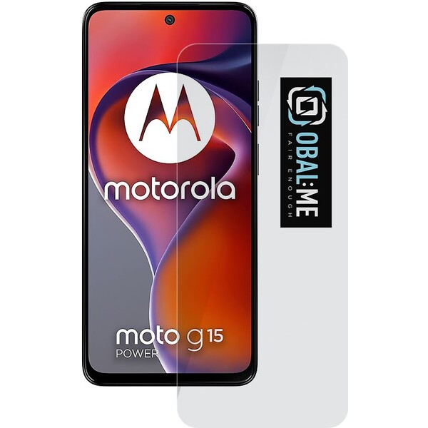 OBAL:ME 2.5D tvrzené sklo Motorola G15/G15 Power čiré