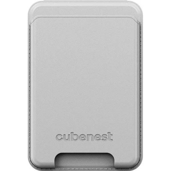 CubeNest Magnetic Wallet Stand MagSafe peněženka šedá - Peněženky - Obrázek 131173fb7bb24cf1a142bc087701215c
