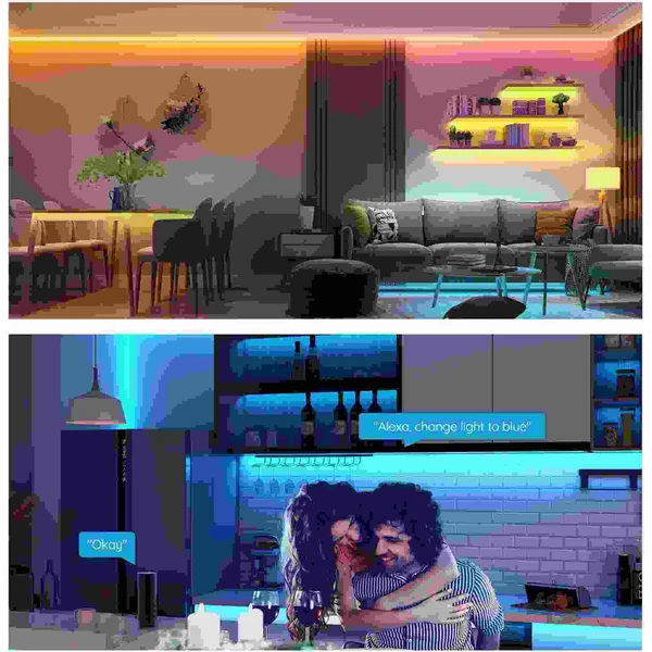 Govee WiFi RGB Basic Smart LED pásek 5m - LED pásky - Obrázek 131f799315a842e59591f1f2b5e7aaca