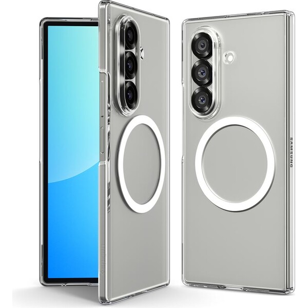 Spigen Air Skin MagSafe kryt Samsung Galaxy Z Fold7 čirý/bílý