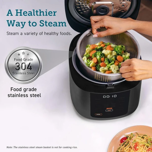 Cosori Multicooker CRC multifunkční hrnec a rýžovar 5L černý - Domácí spotřebiče - Obrázek 133f96286ad24922863a9cddeb06af96