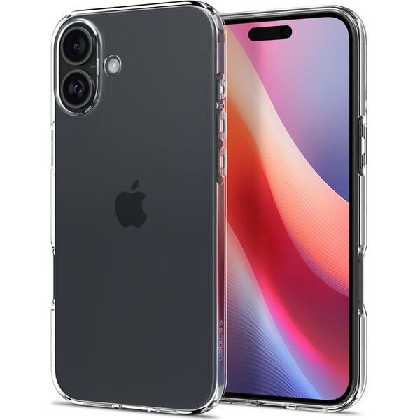 Spigen Crystal Flex iPhone 16 crystal clear