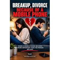 Breakup,divorce because of a mobile phone - E-kniha