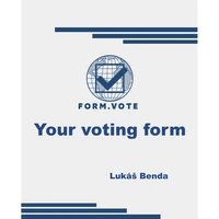 FORM.VOTE  Your voting form - E-kniha