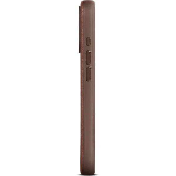 Woolnut MagSafe kožený kryt iPhone 16 Plus hnědý - Pouzdra - Obrázek 1388000O01