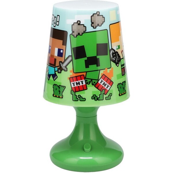 Stolní lampa Minecraft Vícebarevná