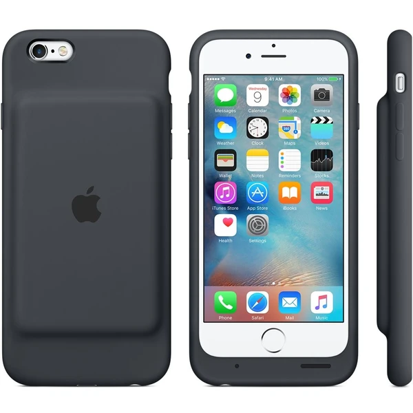 Apple iPhone 6/6S Smart Battery Case zadní kryt s baterií uhlově šedý - Pouzdra - Obrázek 13EF000101