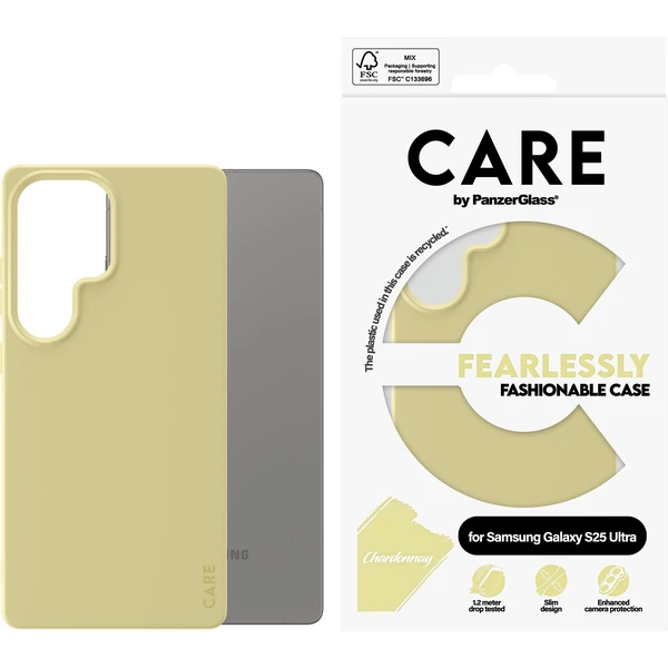 PanzerGlass® CARE kryt Samsung Galaxy S25 Ultra Fearlessly zeleno-žlutý (Chardonnay) - Pouzdra - Obrázek 13FC000J01