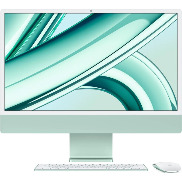 CTO Apple iMac 24" (2023) / 512GB SSD / 8GB / Green / Mouse / Stojan / CZ NUM Touch ID KLV