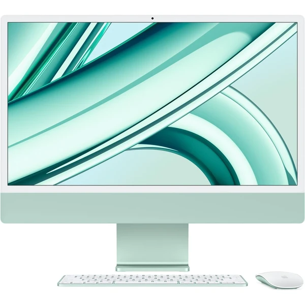 CTO Apple iMac 24" (2023) / 512GB SSD / 8GB / Green / Mouse / Stojan / CZ NUM Touch ID KLV - All-in-one - Hlavní obrázek