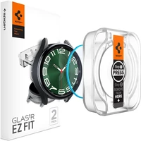 Spigen Glass tR EZ Fit 2 Pack ochranné sklo pro Samsung Galaxy Watch6 Classic 47mm - Ochranné folie a skla