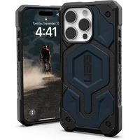 UAG Monarch Pro Magsafe kryt iPhone 16 Pro tmavě modrý - Pouzdra