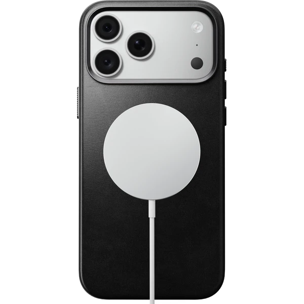 Nomad Traditional Leather (Horween) MagSafe kožený kryt iPhone 17 Pro Max/18 Pro Max Black - Pouzdra - Obrázek 1428a88eaf404414b17d4885a950301b