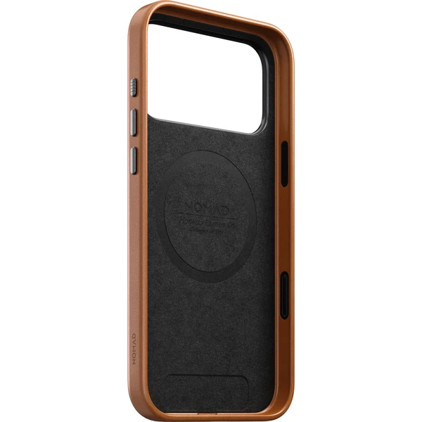Nomad Traditional Leather (Horween) MagSafe kožený kryt iPhone 18 Pro Max Saddle - Pouzdra - Obrázek 145dc07defb44befa8898e9a32017192