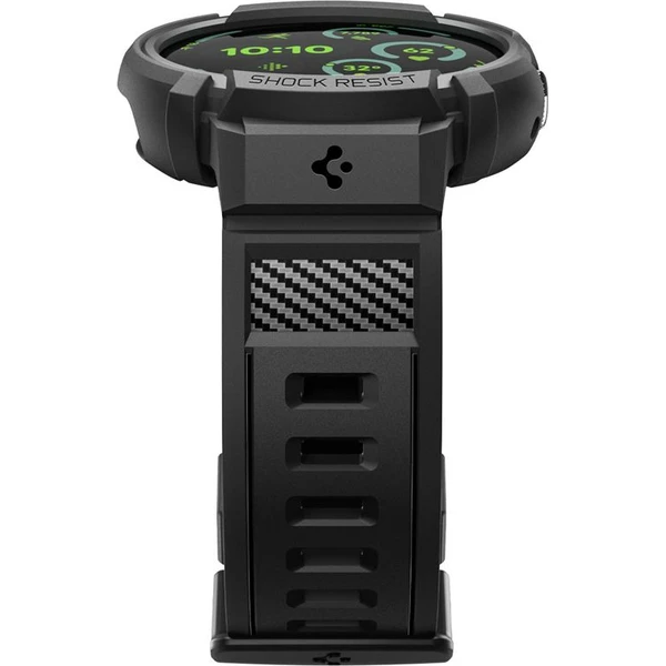 Spigen Rugged Armor Pro + Stand pouzdro s řemínkem a stojánkem Google Pixel Watch 5/4 45mm matte bla - Pouzdra - Obrázek 14639e0e4022499f9f57c1775b269193