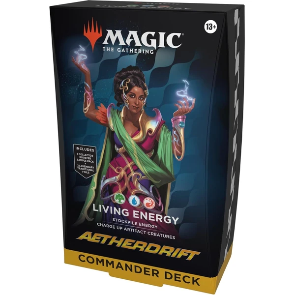 Magic: The Gathering - Aetherdrift Commander Deck - MTG karty - Obrázek 147C000P01