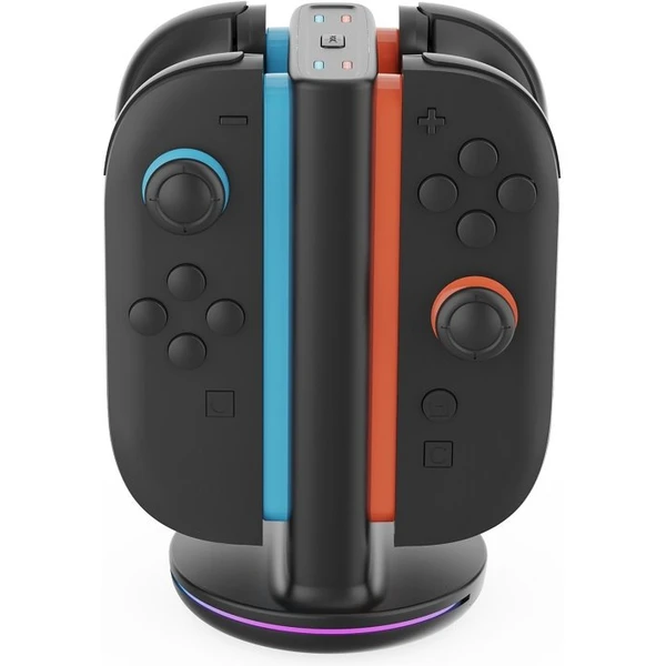 iPega SW2051 Nabíjecí Stanice s RGB pro JoyCon Ovladače Nintendo Switch 2 černá - Nabíječky - Obrázek 148352620c8749098f40c12a94652832