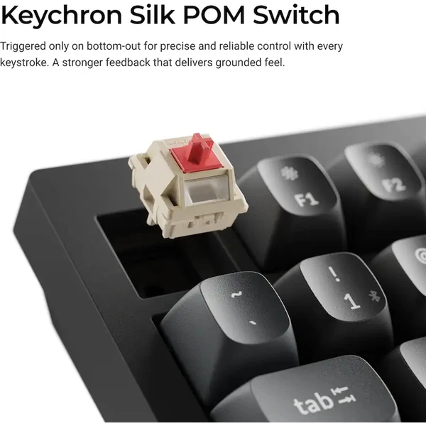 Keychron V1 Ultra 8K herní klávesnice černá (US) - Klávesnice - Obrázek 149Q000K01
