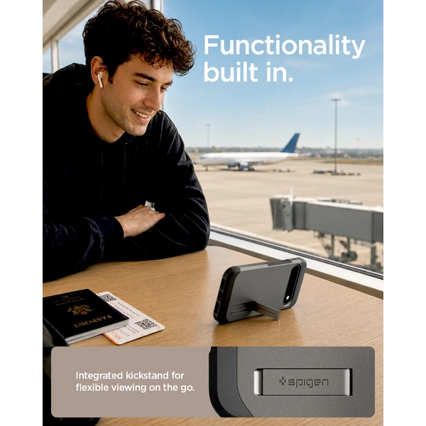 Spigen Tough Armor MagSafe kryt Google Pixel 11 gunmetal - Pouzdra - Obrázek 149acf9eb4ac4f7ea583554a6beac93d