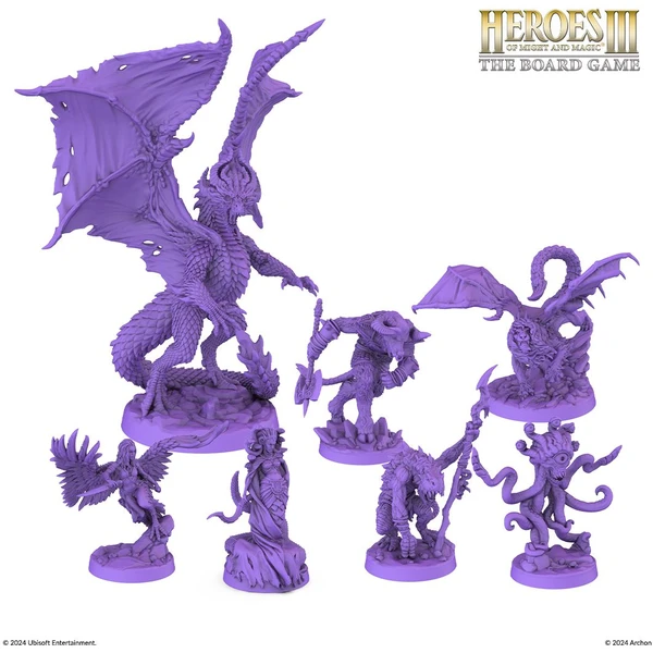 Heroes of Might and Magic III rozšíření - Miniatury základních frakcí (CZ) - Deskové hry - Obrázek 14OB000N01