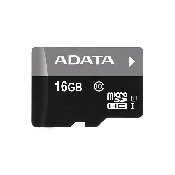 ADATA microSDHC 16GB Class 10 AUSDH16GUICL10-RA1 Černá