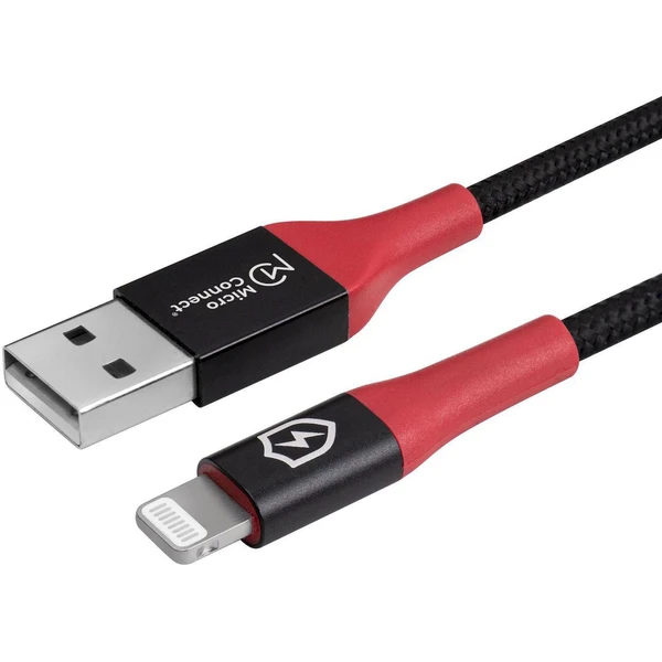 MicroConnect Safe Charge USB-A/Lightning napájecí kabel 12W 1,5m černý - Kabely a redukce - Obrázek 14PF000O01