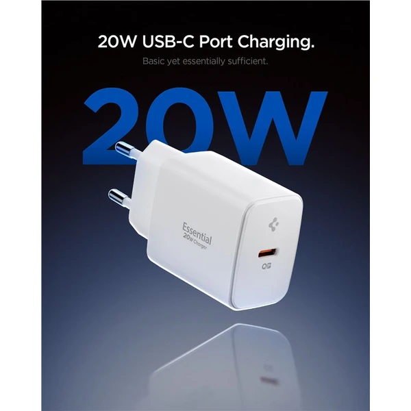 Spigen Essential 20W USB-C nabíječka (EE201EU) bílá - Nabíječky - Obrázek 14b344526f4142a1a2acffb3b3402cda