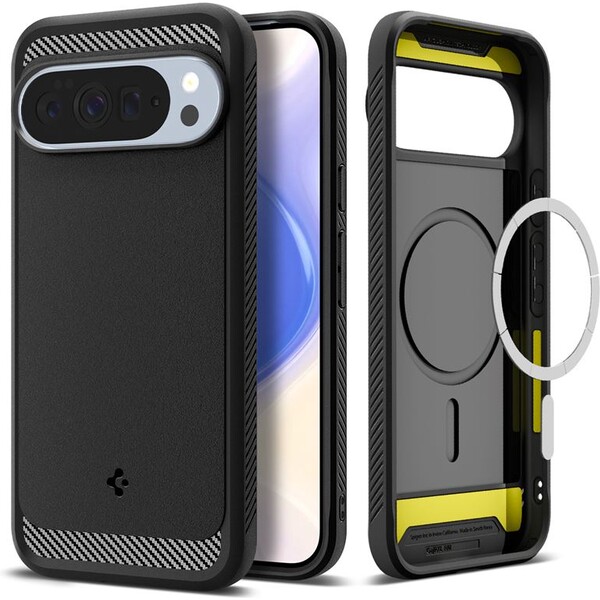 Spigen Rugged Armor MagSafe kryt Google Pixel 10 Pro XL matně černý