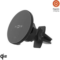 FIXED MagRound 2 držák do auta s MagSafe/Qi2, 15W, černý - Držáky