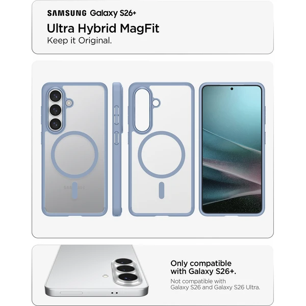 Spigen Ultra Hybrid MagSafe kryt Samsung Galaxy S26+ modrý - Pouzdra - Obrázek 14e866e5dce84090b588946df9cd7101