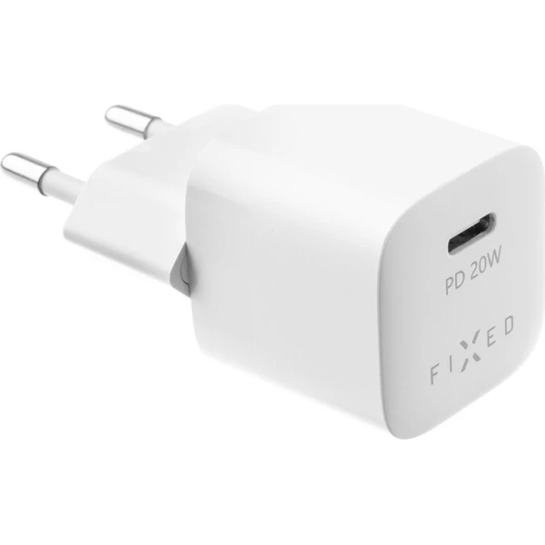 FIXED Mini nabíječka s USB-C výstupem a podporou PD 20W bílá - Nabíječky - Obrázek 14ea43457da449f185c05e96940b80c0