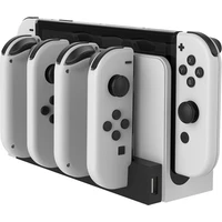 iPega 9186 nabíjecí stanice pro Nintendo Switch a Joy-con bílá/černá - Nabíječky